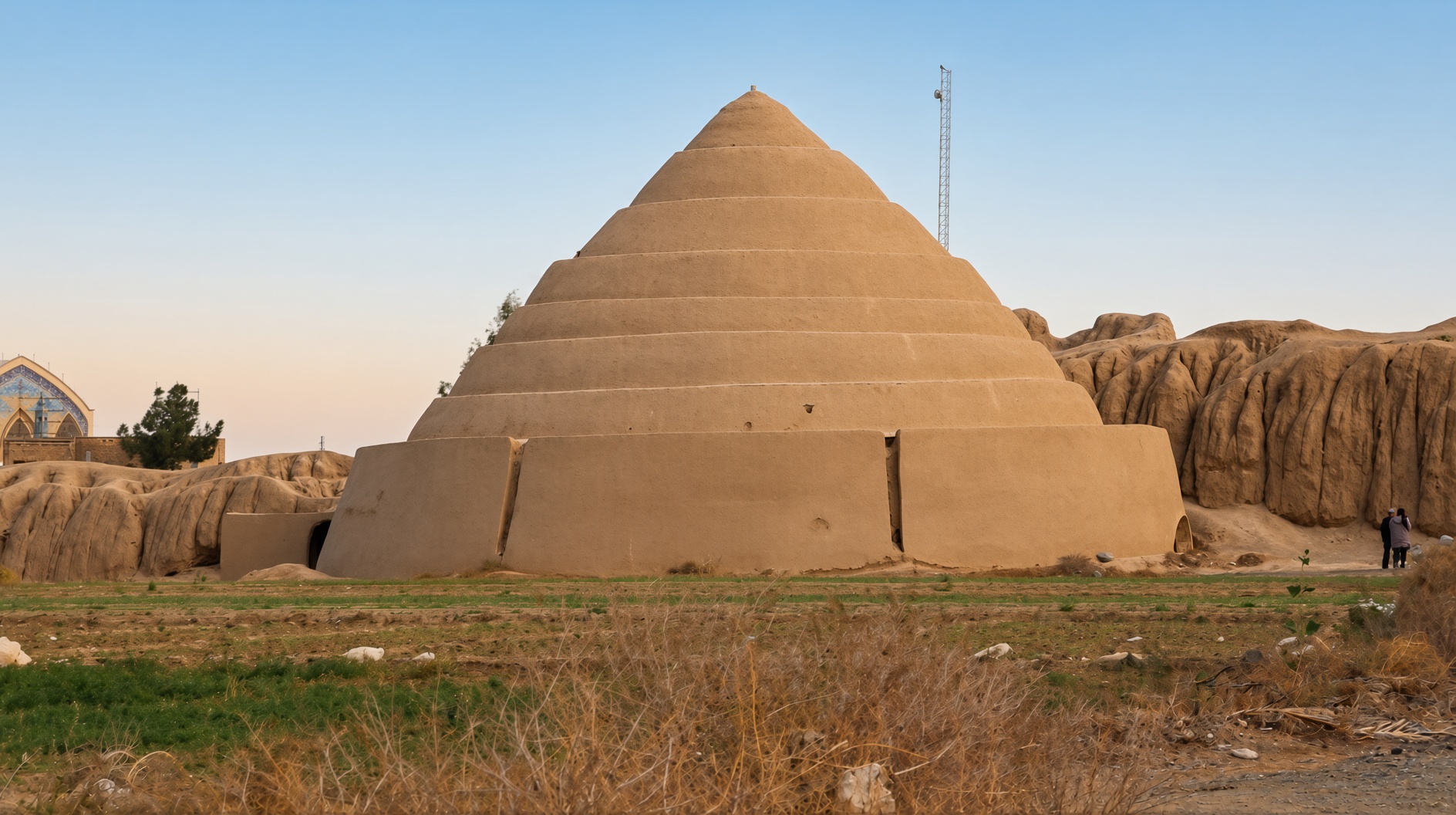 Vue générale du yakhchāl